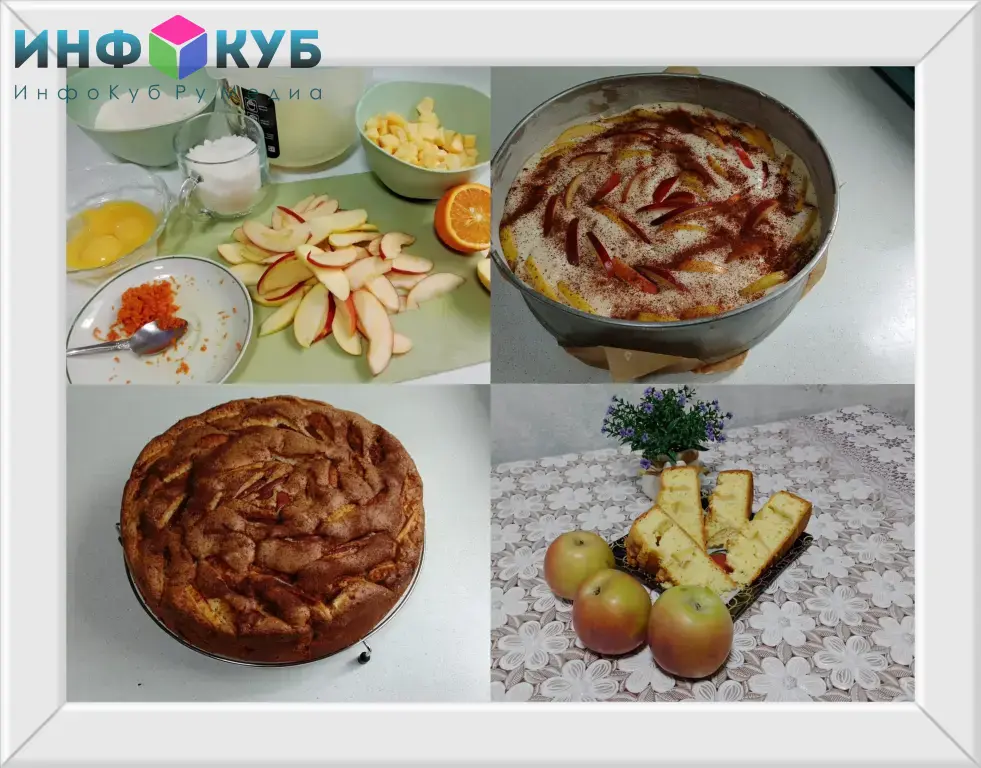 Торт наполеон, блины, блинный торт, шарлотка