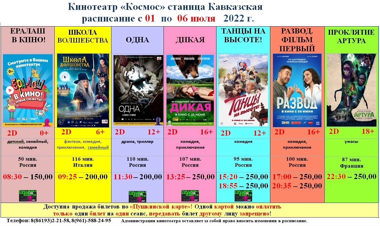 Расписание кинотеатров якутск афиша